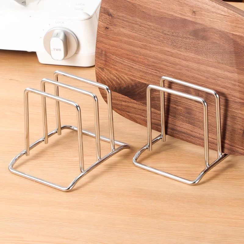 【厨房神器！】不锈钢锅盖菜板架