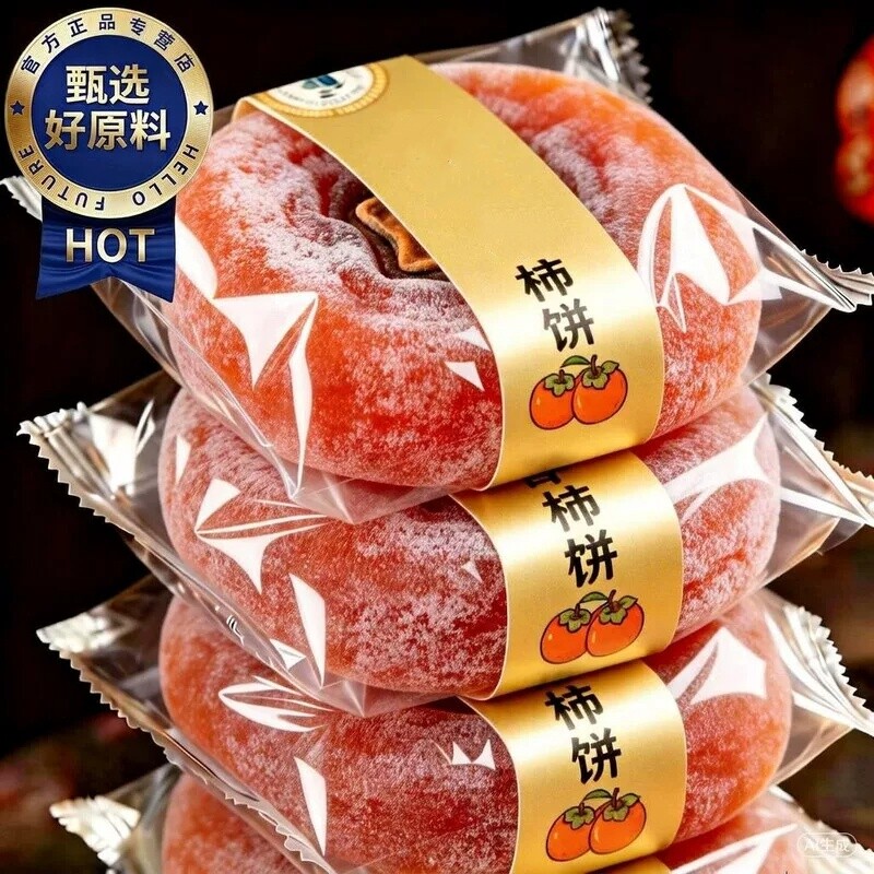 广西流心圆柿子柿饼蜜饯独立包装袋5斤装特产吊好吃新鲜整箱当季
