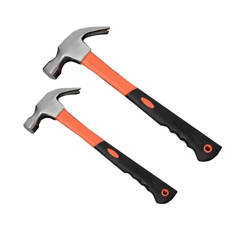 厂家纤维柄羊角锤榔头包塑柄羊角锤锤子五金工具