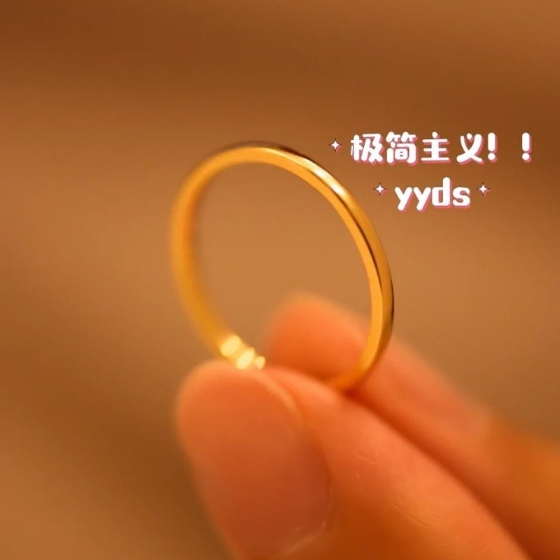 仿真金不掉色戒指|超3000人收藏
