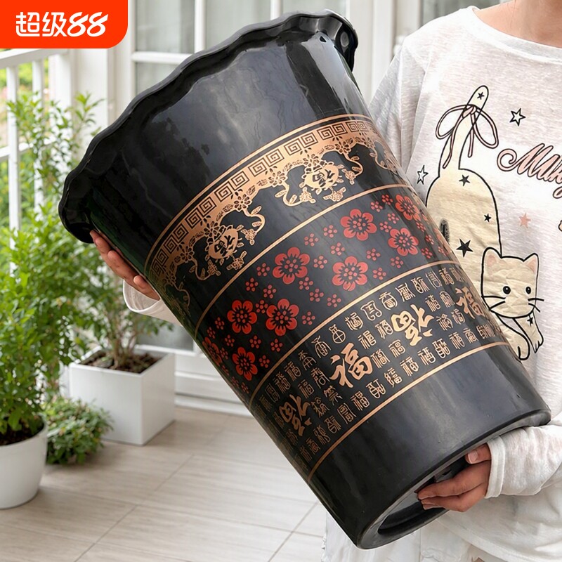 高档加厚塑料花盆种果树仿陶瓷图片