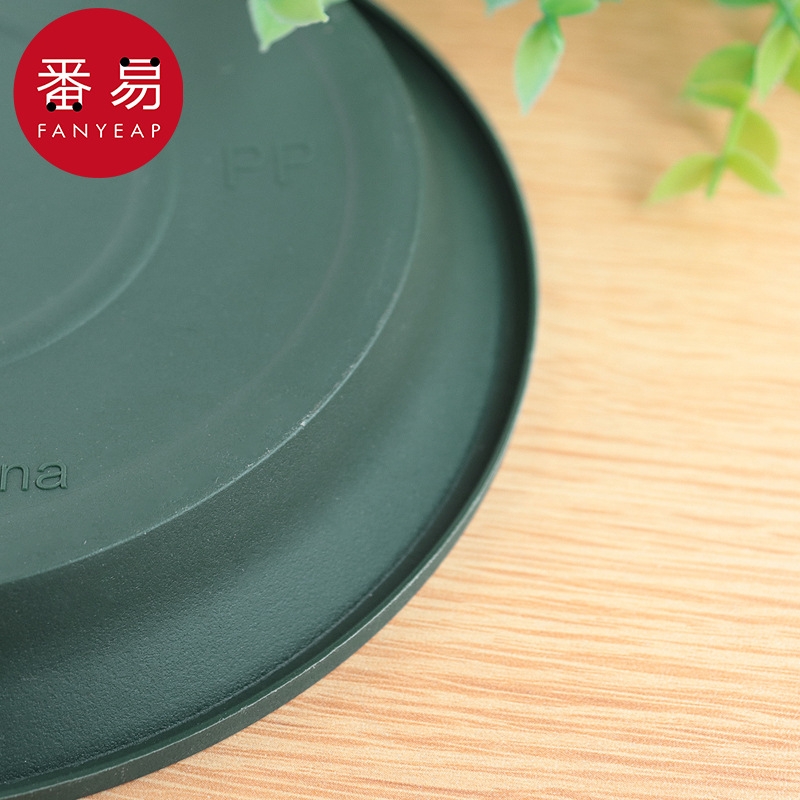 花盆托盘AC1sn0-底托塑料圆形多肉盆栽花盆底座加厚底盘园艺工