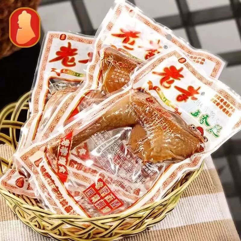 老李五香鸡腿五香腿85g袋装卤味熟食休闲零食开袋即食温州特产