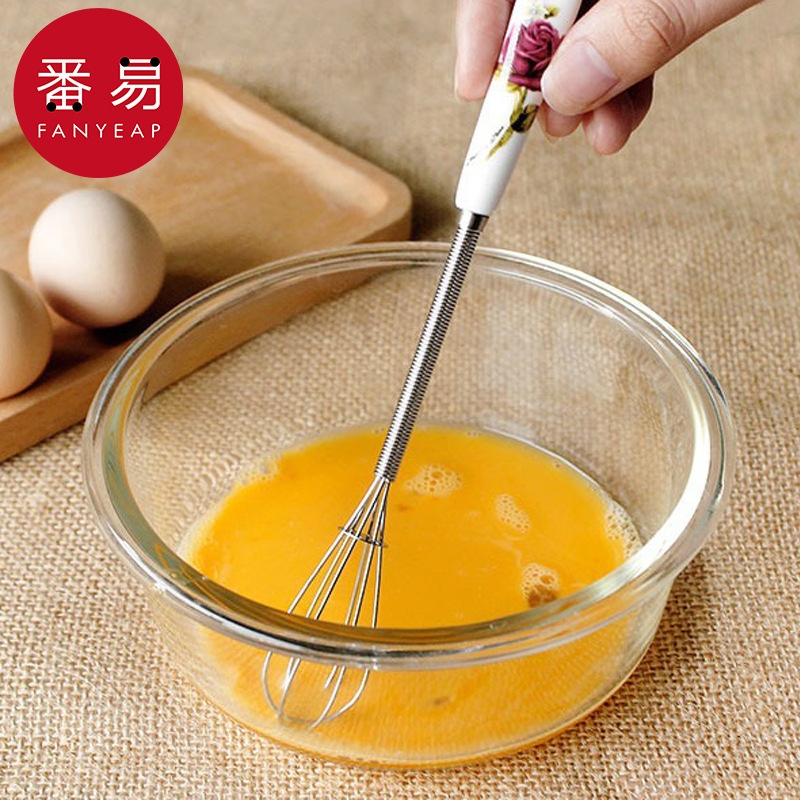 打蛋器AC1sn0-奶油打发器迷你小型搅拌棒手动家用厨房烘焙工具