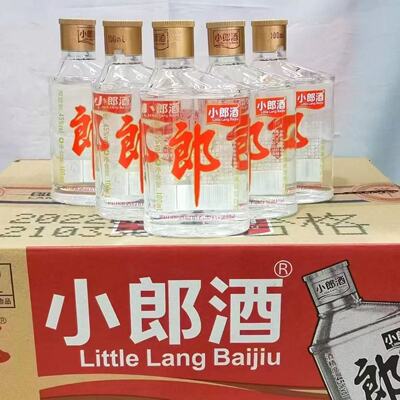【爆款】郎牌经典小郎酒100ml/瓶礼盒装45度浓酱兼香型白酒纯粮酒