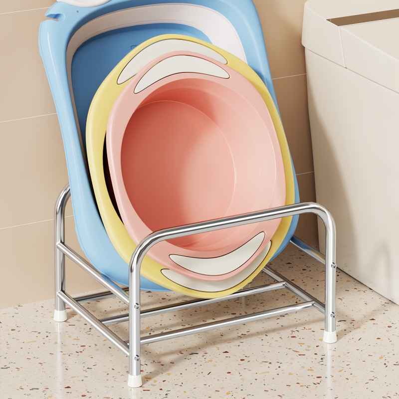 脸盆架家用落地盆子收纳置物神器