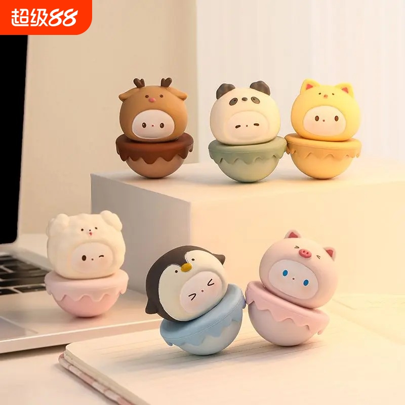 工位稳定情绪神器可爱桌面摆件