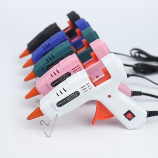 热熔胶枪手工做花家用儿童幼儿园制作DIY小号小型热溶胶枪胶棒7mm