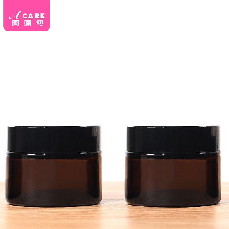 分装瓶/膏霜瓶AF1SQ0-面霜玻璃粉底液乳液瓶便携旅行化妆品空