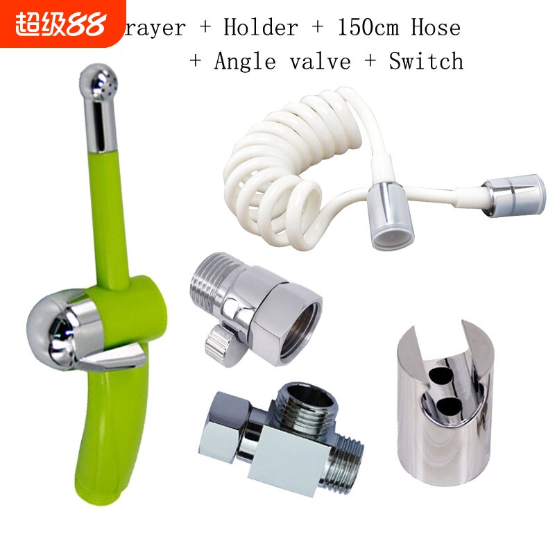 马桶喷枪伴侣厕所阴肛冲洗妇洗器喷头洗屁股神器清洗器角阀花洒