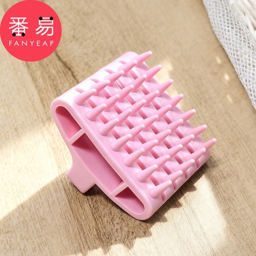 洗头刷B1vn800-洗头按摩梳洗头刷女士清洁洗发梳子镂空刷清洁用具