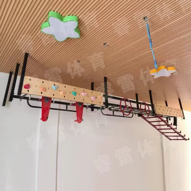 体适能攀爬架健身路径室内云梯瑜伽单杠上肢力量体能馆训练器材