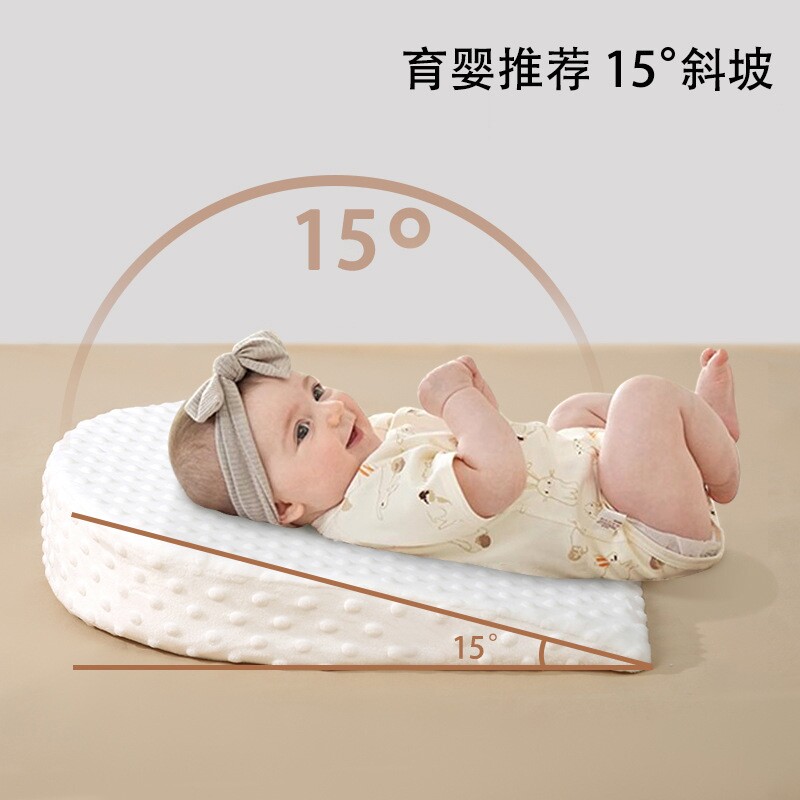婴儿防吐奶斜坡垫防溢奶呛奶斜坡枕新生儿喂奶枕喂奶神器枕批发