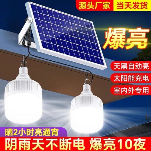 一拖二超亮大功率家用自动感应灯