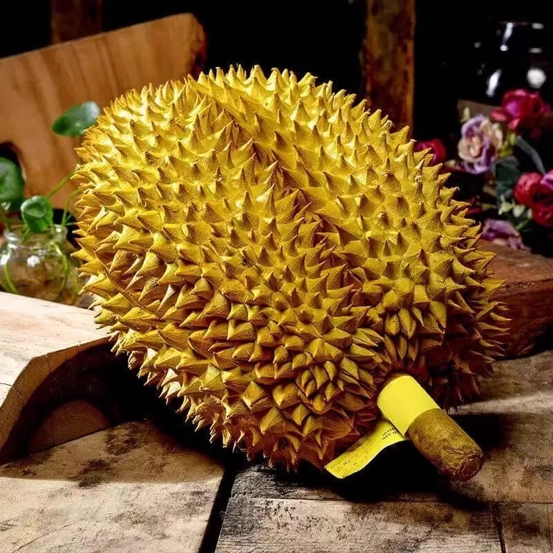 泰国金枕榴莲新鲜水果树熟软糯香甜顺丰包邮4房进口整果出肉率高