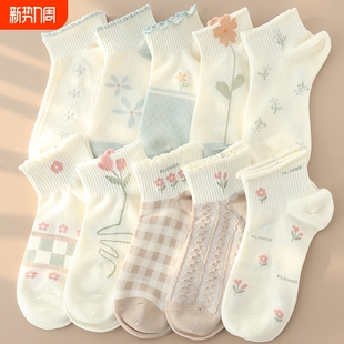 学院风可爱日系浅口船袜学生短筒百搭 韩版 袜子女短袜夏季 薄款