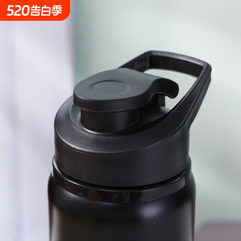 外贸304骑行不锈钢保温杯直压盖水杯户外便携运动水壶家用杯批发
