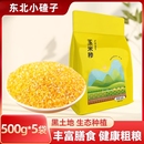 东北玉米碴子小碴子粥粘玉米糁细小玉米粒黏笨苞米碎粒农家自产
