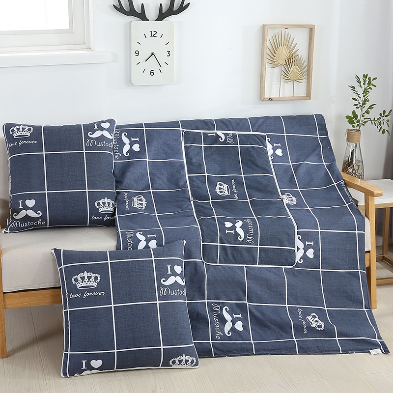 抱枕被两用办公室午睡靠垫枕头学生宿舍折叠空调被子节日礼品批发