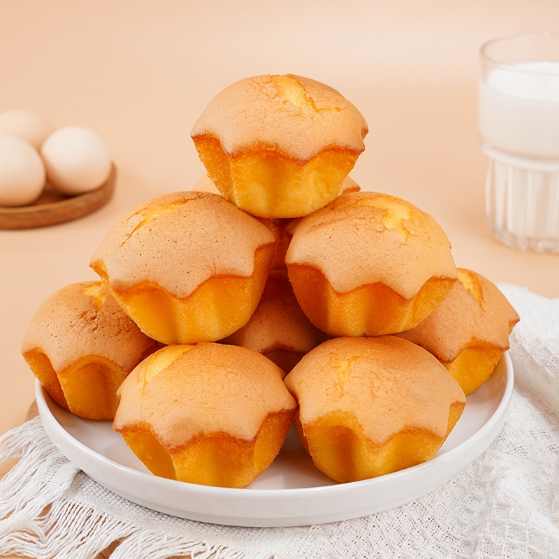 老式黄油蛋糕古早蛋糕代餐无添加健康早餐面包宿舍办公室休闲零食