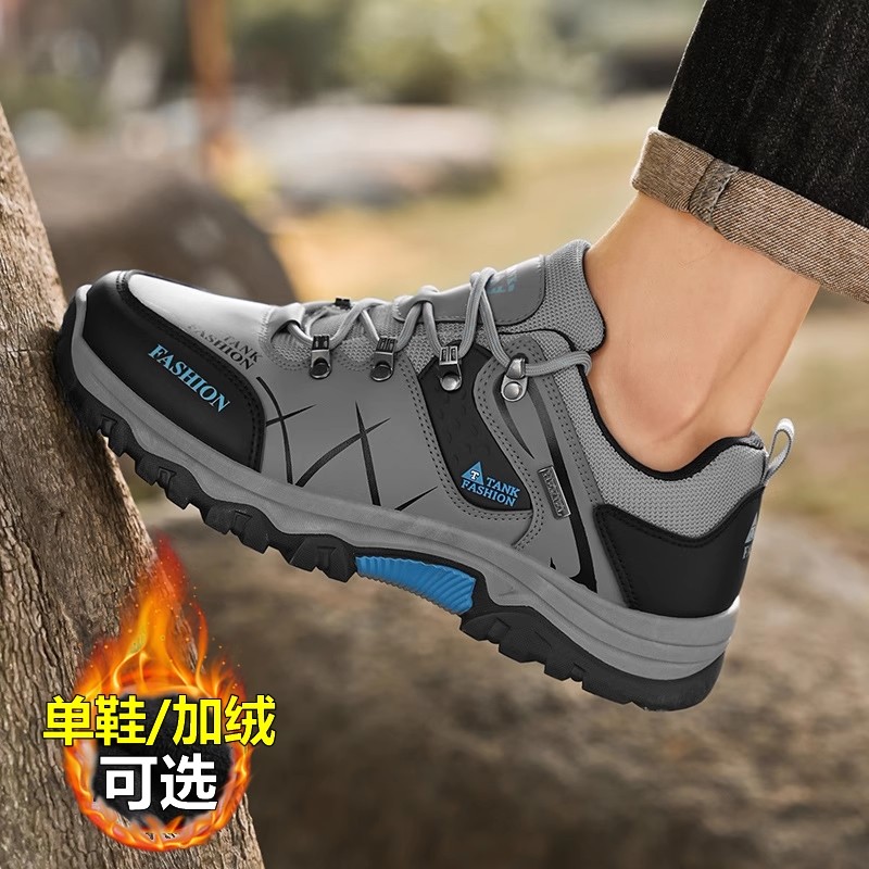 秋冬棉鞋回力男鞋2025新款运动休闲工作防水防滑登山劳保潮鞋耐磨