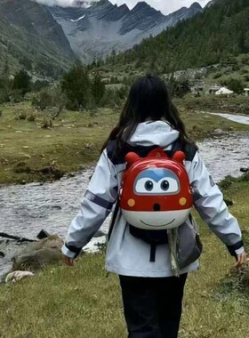 乐迪书包超级飞侠款登山