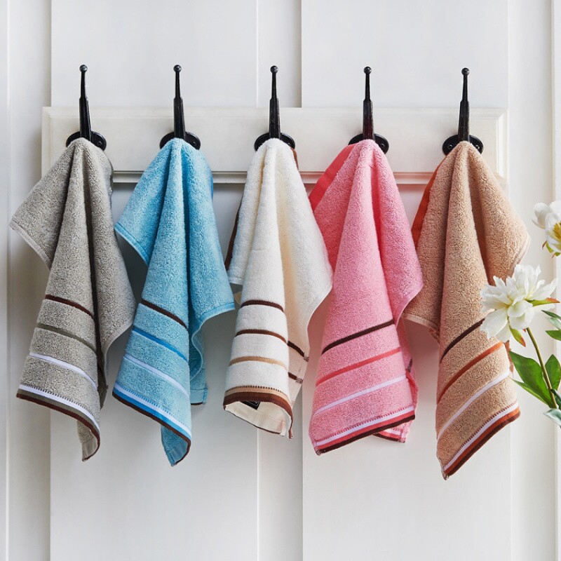 吸水方巾毛巾全棉加厚纯棉小毛巾男洗脸不掉毛家用速干正方形手巾