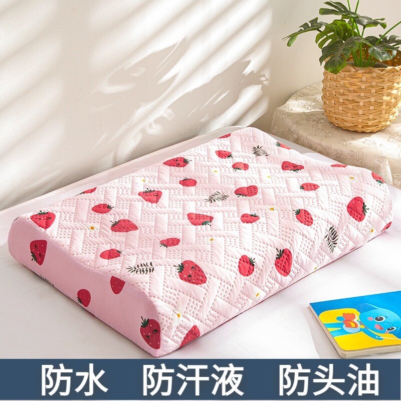 头汗液乳胶枕套60x40四季款50x30橡胶记忆枕头套子55×3
