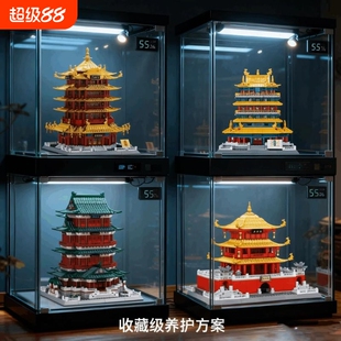 2026拼图积木儿童益智拼装四大名楼滕王阁高难度模型摆件礼物建筑