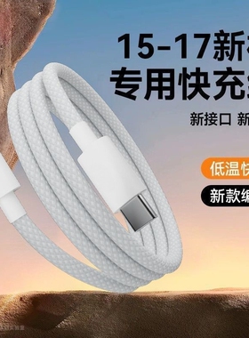适用苹果16充电线双typec数据线iPhone15promax充电器线17usb14plusiPad双头13PD快充ctoc平板手机笔记本接口