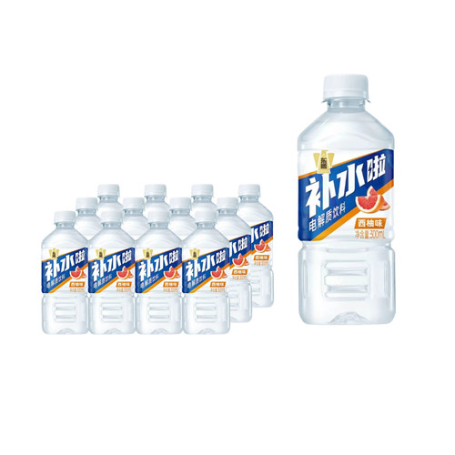 Y东鹏特饮补水啦300mL*12/24瓶柠檬白桃荔枝西柚电解质饮料多口味