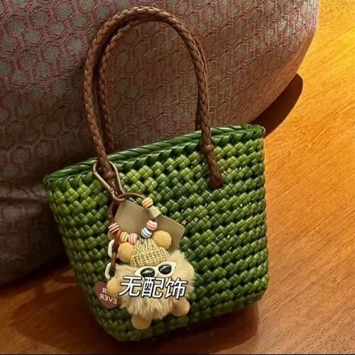 藤条线编织包包diy材料包