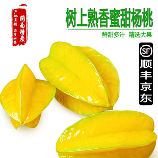【顺丰/京东包邮】福建漳州下河甜杨桃树上熟新鲜水果爆汁清甜