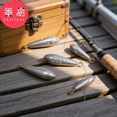 铅坠/水滴A1pl200-水滴型铅坠吊坠带环铅坨钓鱼渔具用品抛竿铅