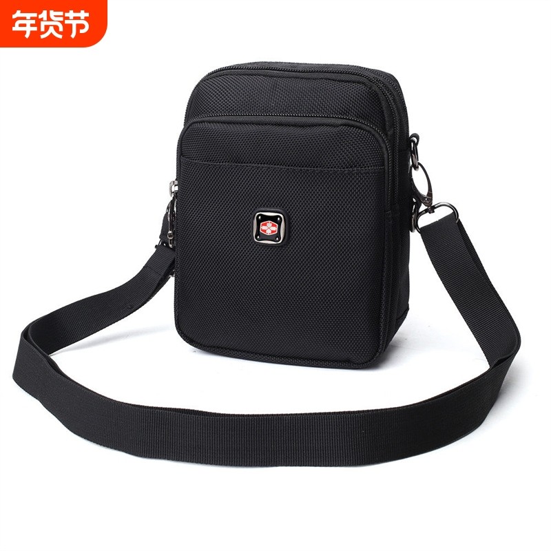 瑞士军刀单肩包男迷你斜挎包多功能腰包女小背包大容量工具包