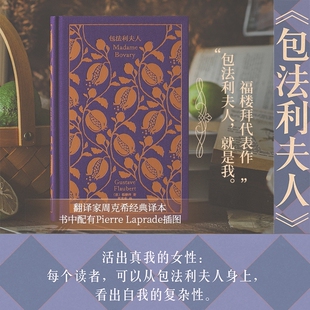 包法利夫人企鹅布纹经典 福楼拜著 周克希译 包法利夫人同样是21世纪女性的写照 陷于被污名 外国小说书籍 上海译文出版社
