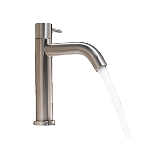 洗手间单冷面盆龙头卫生间台盆304不锈钢家用洗脸盆洗手盆水龙头