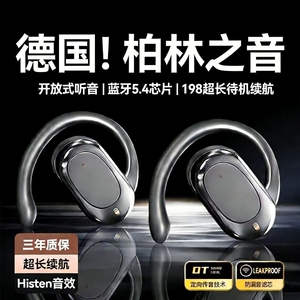 真柏林之音挂耳式蓝牙耳机德国运动新款超长续航耳挂式降噪通话