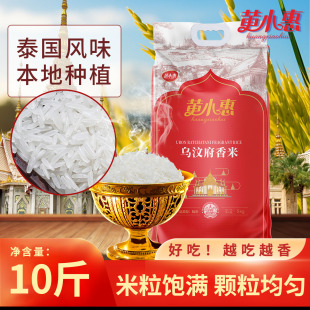 黄小惠乌汶府香米5kg 茉莉香米当季晚稻长粒新米大米细长油粘米