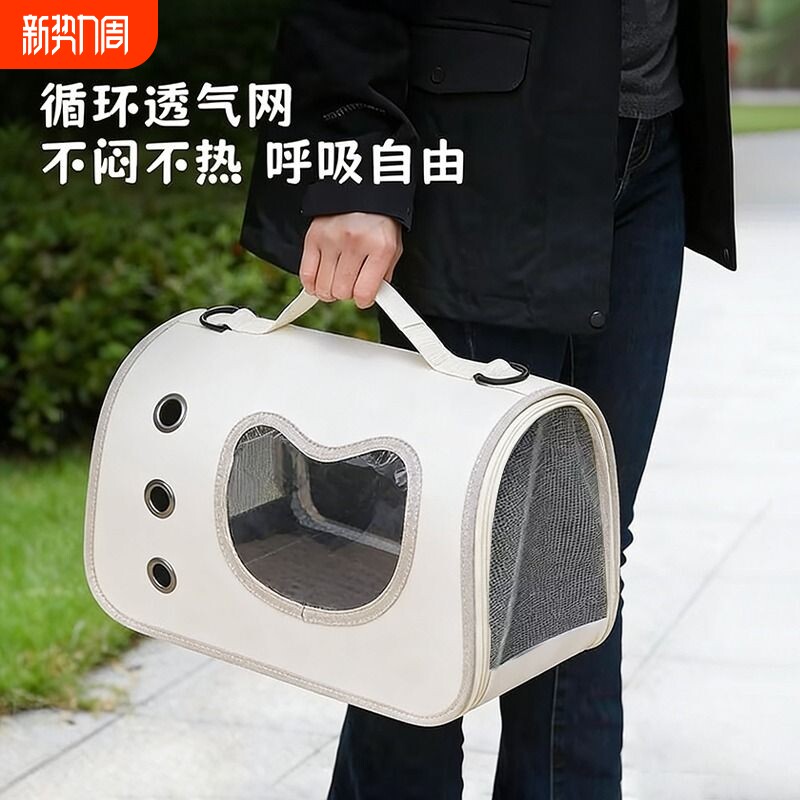 猫包外出便携式大容量太空舱猫猫狗狗背包布偶金渐层猫笼子防应激