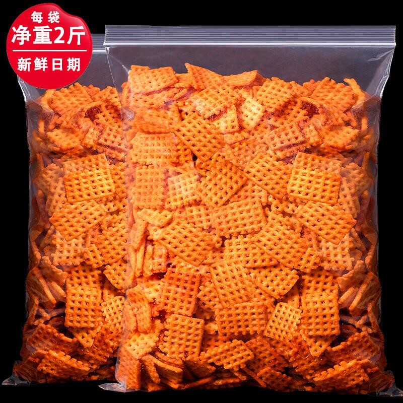锅巴散装整箱8.5斤前小吃KTV零食小锅巴大袋包邮麻辣大包装辣味