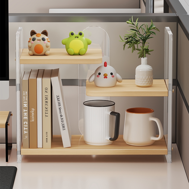 桌面置物架办公桌室台面收纳杯架