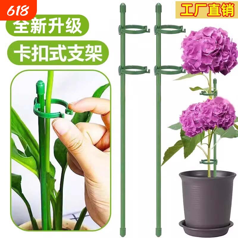 防倒伏吊兰园艺花架花支撑架植物支撑杆西红柿番茄辣椒固定杆爬藤