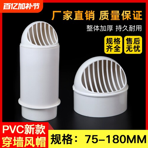 排风口可室内穿墙油烟机防鸟帽