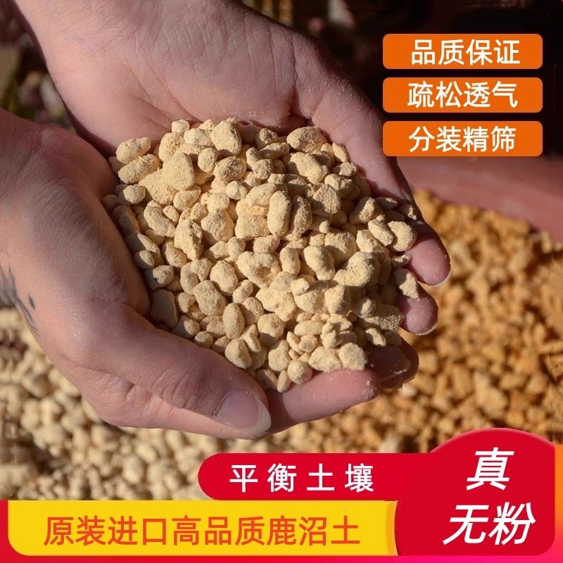 日本进口硬质鹿沼土颗粒铺面介质拌土颗粒多肉杜鹃兰酸性花营养土