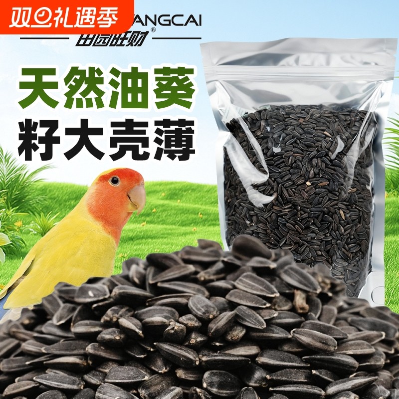 鹦鹉鸟粮饲料鸟食油葵小瓜子奖励零食玄凤虎皮牡丹专用鸟粮食训练