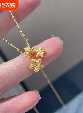 星星时尚立体高级感精美项链饰品