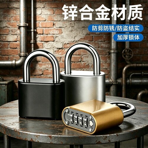 密码锁挂锁家用门锁学生宿舍柜子