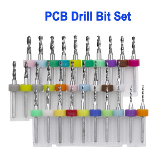 PCB钻头钨钢钻头琥珀蜜蜡手捻钻打孔雕刻微型小钻头高硬度手电钻