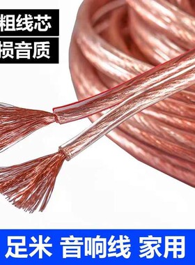 添溢生科铜包铝透明音响线